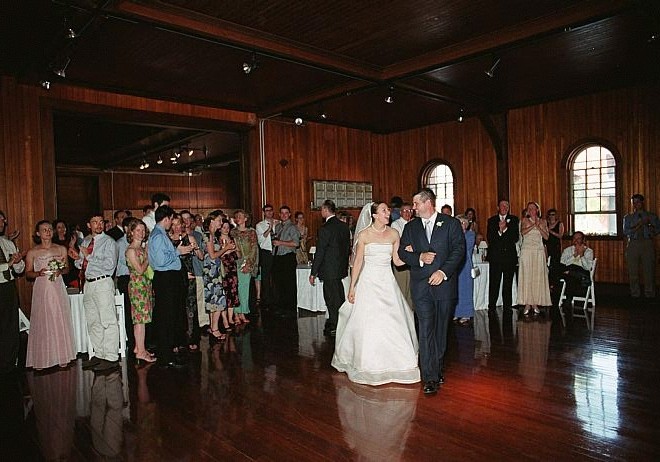 The couple's first dance!